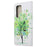 For Samsung Galaxy S23 Ultra Cross Texture PU Leather Flip Stand Wallet Case Pattern Printing Overall Coverage Cover - Green Tree - 6