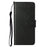 Anti-drop Magnetic Clasp Phone Cover for Samsung Galaxy S23 Ultra, PU Leather Imprinted Owl Tree Pattern Flip Wallet Case with Stand - Black - 4