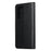 Anti-drop Magnetic Clasp Phone Cover for Samsung Galaxy S23 Ultra, PU Leather Imprinted Owl Tree Pattern Flip Wallet Case with Stand - Black - 6