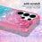 For Samsung Galaxy S26 Ultra TPU Case Gradient Quicksand Phone Back Cover - Pink+Sky Blue - 4