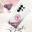 For Samsung Galaxy S26 Ultra TPU Case with Kickstand Quicksand Shockproof Cover - Rose Gold / Hearts - 4