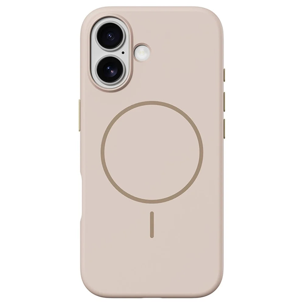 ROCK For iPhone 17 Case Compatible with MagSafe Matte Shockproof TPU PC Phone Cover - Grey - 1