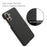 For Samsung Galaxy M36 5G Phone Case Cloth Texture Anti-Scratch Protective PC Back Cover - Black - 4