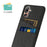 For Samsung Galaxy M36 5G Case Cloth + Hard PC Phone Cover with Dual Card Slots - Black - 2