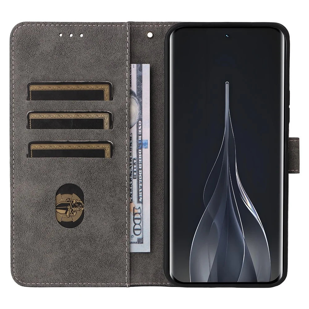 For TECNO Spark Slim 4G / Pova Slim 5G Case Wallet RFID Blocking PU Leather Phone Cover Stand with Strap - Brown - 2