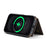 MAGKING K4 Series For iPhone 17 Case Compatible with MagSafe Detachable Wallet PU TPU PC Phone Cover - Coffee - 4