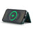 MAGKING K4 Series For Samsung Galaxy S25 FE Magnetic Case Detachable Wallet PU TPU PC Phone Cover - Green - 4