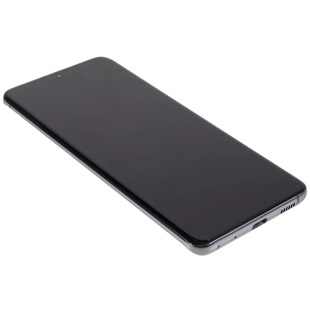 For Samsung Galaxy S20 4G G980 / S20 5G G981 Grade C OLED Screen and Digitizer Assembly + Frame (without Logo) - Grey - 6