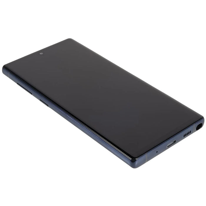 For Samsung Galaxy Note 10 4G N970 / Note 10 5G N971 Grade C LCD Screen and Digitizer Assembly + Frame Replacement Part (TFT Technology) (without Logo) - Black - 6
