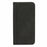 For iPhone 16 Pro Max Leather Case Strong Magnetic Skin-Like Texture Embossed Lines Wallet Stand Phone Cover - Black - 6