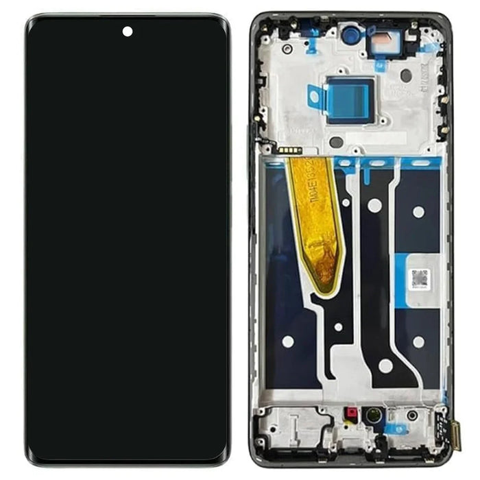 For Realme 11 Pro 5G / 11 Pro+ 5G OEM Grade S AMOLED Screen and Digitizer Assembly + Frame (without Logo) - 1