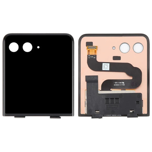 For Motorola Razr 50 Ultra 5G XT2451-3 (4 inch Small Screen) OEM Grade S AMOLED Screen and Digitizer Assembly Replacement Part (Without Logo) - 1