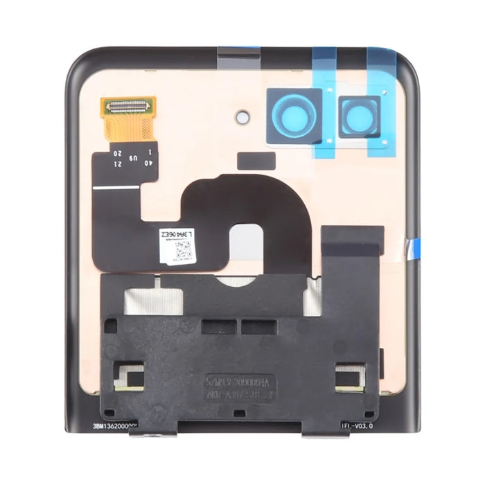 For Motorola Razr 40 Ultra 5G XT2321-3 XT2321-1 XT2321-2 (3.6 inch Small Screen) OEM Grade S AMOLED Screen and Digitizer Assembly Replacement Part (Without Logo) - 3