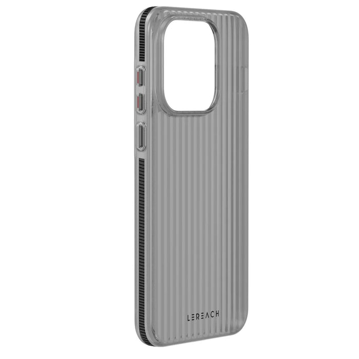 LEREACH TOC Series for OnePlus 15 5G Case Flowing Grid PC Phone Cover - Black - 3