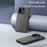 LEREACH TOC Series for OnePlus 15 5G Case Flowing Grid PC Phone Cover - Black - 6