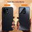 For OnePlus 15 5G Case Acrylic + TPU + Metal Anti-Scratch Phone Cover with Electroplating Frame - Black - 5