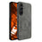 For Samsung Galaxy A36 5G Magnetic Case Nappa Texture PU Leather TPU Phone Back Cover - Grey - 1