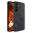 For Samsung Galaxy S25 Magnetic Case Nappa Texture PU Leather TPU Phone Back Cover - Black - 1