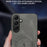 For Samsung Galaxy S25 Magnetic Case Nappa Texture PU Leather TPU Phone Back Cover - Black - 7