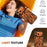 CASEEVO For iPhone 17 Pro Max Case Compatible with MagSafe Zebra Pattern TPU PC Phone Cover - Orange - 2