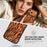 CASEEVO For iPhone 17 Pro Max Case Compatible with MagSafe Zebra Pattern TPU PC Phone Cover - Orange - 3