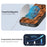 CASEEVO For iPhone 17 Pro Max Case Compatible with MagSafe Zebra Pattern TPU PC Phone Cover - Orange - 4