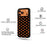 CASEEVO For iPhone 17 Pro Max Case Compatible with MagSafe Polka Dot Pattern TPU PC Phone Cover - Black  /  Orange - 2