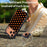 CASEEVO For iPhone 17 Pro Max Case Compatible with MagSafe Polka Dot Pattern TPU PC Phone Cover - Black  /  Orange - 6