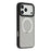 X-LEVEL For iPhone 17 Pro Magnetic Case Kickstand Longitude Latitude Texture PU Leather PC TPU Phone Cover - Grey - 1