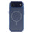 For iPhone Air Case Compatible with MagSafe AG Matte Glass Shockproof Phone Cover - Titanium Blue - 3