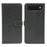 For iPhone Air Case Magnetic Clasp Four Leaf Clover Leather Phone Cover - Black - 1