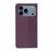 For iPhone 17 Pro Case Four Leaf Clover Leather Flip Phone Cover Stand Wallet - Dark Purple - 5