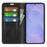 For Samsung Galaxy S26 Case Skin Touch Leather Wallet Phone Cover - Black - 5