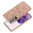 For Samsung Galaxy S23 Shiny Glitter Sequins Phone Case Anti-fall Electroplating TPU Frame Hard PC Back Cover - Rose Gold - 2