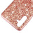 For Samsung Galaxy A14 5G / 4G Shiny Glitter Sequins Phone Case Bump Proof Electroplating TPU Frame Hard PC Back Cover - Rose Gold - 4