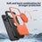 For iPhone 18 Pro Max / 17 Pro Max Case Compatible with MagSafe TPU + PC Back Cover with Rotating Kickstand - Orange - 7
