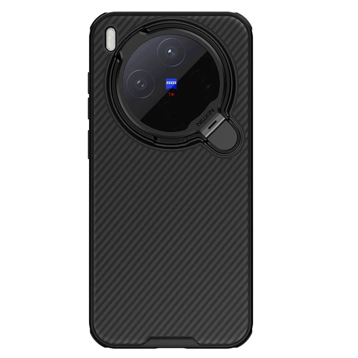NILLKIN Camshield Prop Magnetic Series for vivo X300 5G Magnetic Case Clear Lens Lid PC TPU Phone Back Cover - Black - 2
