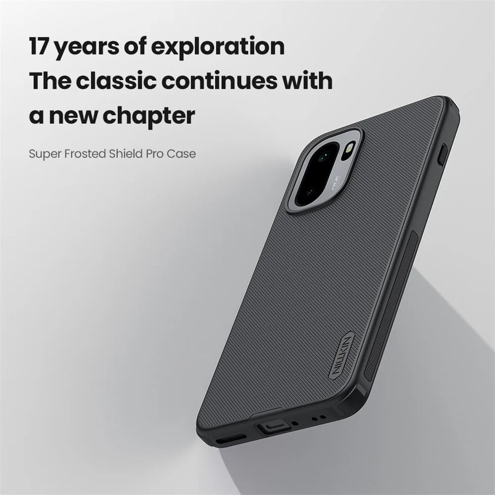 NILLKIN Frosted Shield Pro For OnePlus 15R 5G / Ace 6T 5G / Ace 6 5G Case Matte PC + TPU Phone Cover - 5