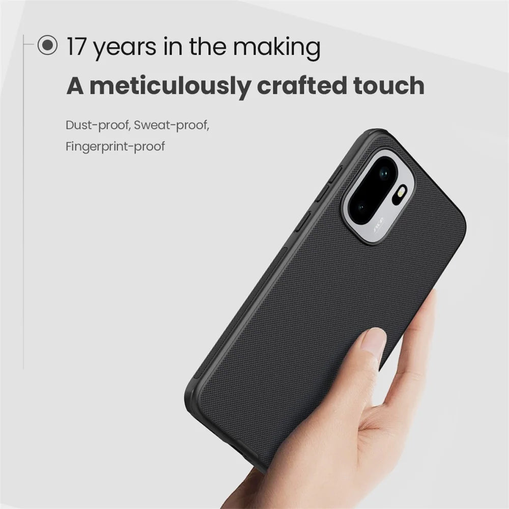 NILLKIN Frosted Shield Pro for OnePlus 15R 5G / Ace 6T 5G / Ace 6 5G Magnetic Case PC + TPU Phone Cover - 6