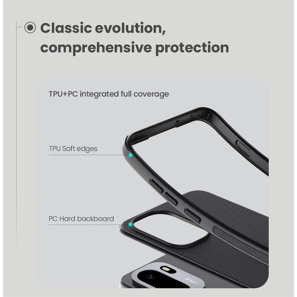 NILLKIN Frosted Shield Pro for OnePlus 15R 5G / Ace 6T 5G / Ace 6 5G Magnetic Case PC + TPU Phone Cover - 7
