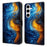 For Samsung Galaxy S26 Leather Case Pattern Printing Wallet Stand Flip Phone Cover - Liquid - 1