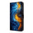 For Samsung Galaxy S26 Leather Case Pattern Printing Wallet Stand Flip Phone Cover - Liquid - 4