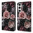 For Samsung Galaxy S26+ Leather Case Pattern Printing Wallet Stand Flip Phone Cover - Chinese Rose - 1