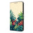 For Samsung Galaxy S26 Wallet Case Pattern Printing PU Leather Flip Stand Phone Cover - Leaves - 5