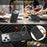 For iPhone 17 Pro Max Case Compatible with MagSafe Rotating Ring Kickstand TPU + PC Phone Back Cover - Black - 5
