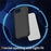 For iPhone 17e / 16e Skin-touch Case Carbon Fiber Texture PC + TPU Back Cover Compatible with MagSafe - Black+Black - 3