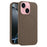 For iPhone 14  /  13 Case Compatible with MagSafe Liquid Silicone Anti-Drop Phone Cover - Brown - 1