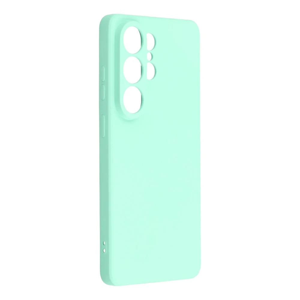 For Samsung Galaxy S26 Ultra Case TPU Back Soft Anti-Scratch Fiber Lining Phone Cover - Baby Blue - 2