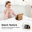 For iPhone 17e / 16e Case D-Ring Holder Leather + PC + TPU Phone Cover with Wallet Kickstand - Brown - 7
