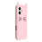 For iPhone 17 Silicone Case 3D Moustache Cat Protective Phone Cover - Pink - 3